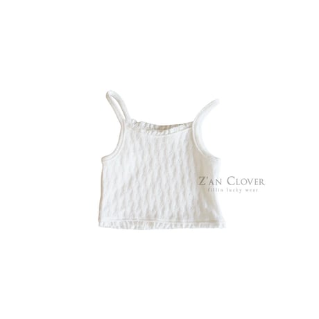 zanclover/156. punching lace sleeveless 3-11