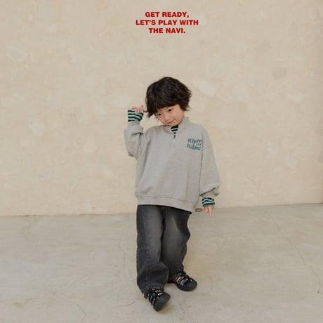 navi/27. bullon denim pants S-XL