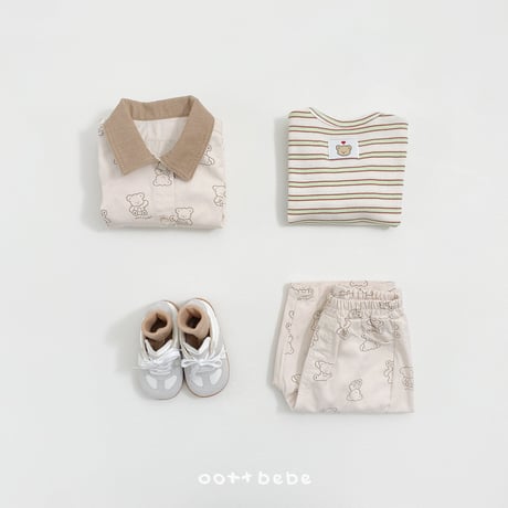 oottbebe/67. bear pants XS(1-2Y)-XL(6-7Y)
