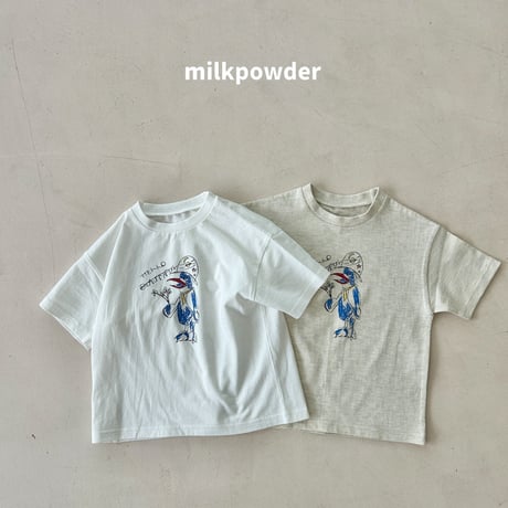 milkpowder/34. penguine T-shirt 13-15