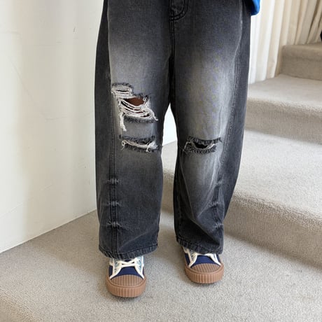 saintdoll/97. dart wide jeans ADULT