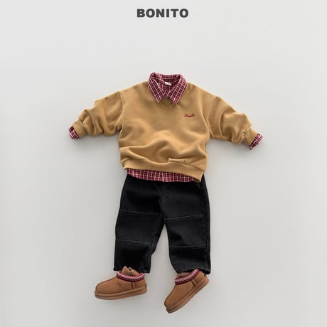 bonito/64. v neck man-to-man 12M-XL