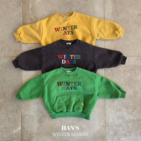 hans/29. winter man-to-man XXS-JS