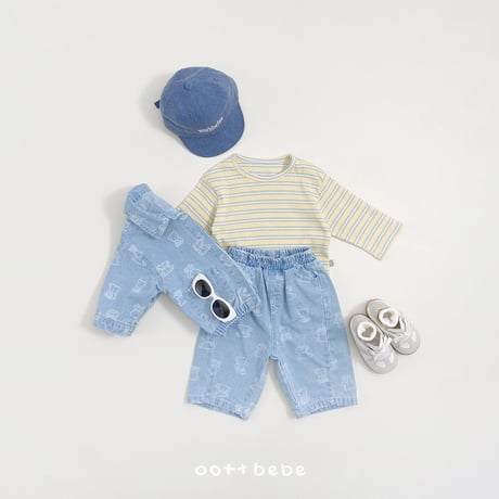 oottbebe/66. bear jacket XS(1-2Y)-XL(6-7Y)