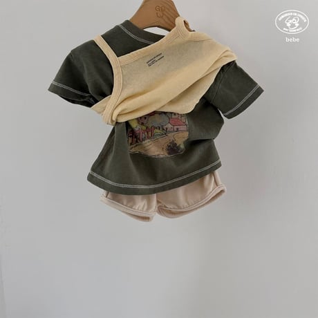 gou/151. B- crew half pants 2(6-12M)-3(12-18M)
