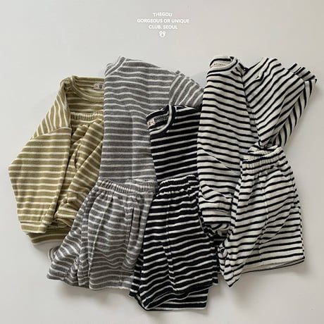 gou/26. terry  set XS-XL