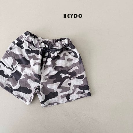 heydo/21. kamo pocket half pants S-XL