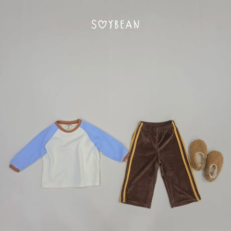soybean/20. plan ) color raglan T-shirt XS-XL