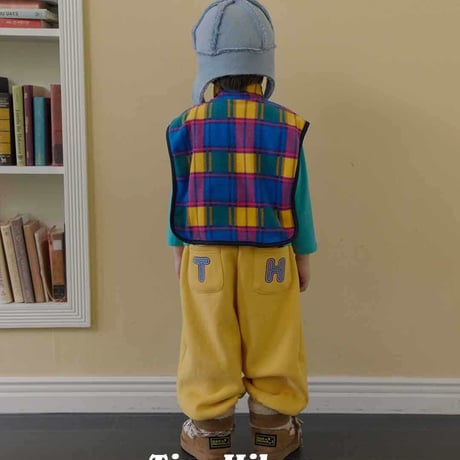 tinyhiker/22. tie embroidery jogger pants XS-XL