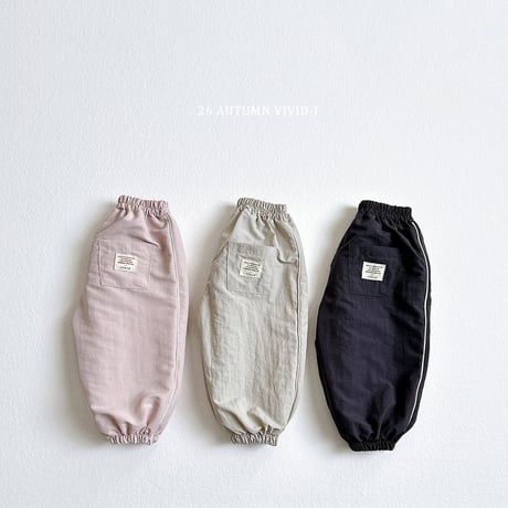 vividi/15. line label baslack jogger XS-XL