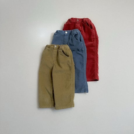 digreen/4. Velveteen Pants S-2XL