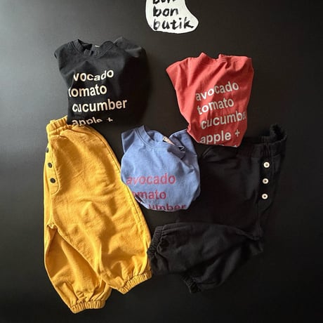bonbonbutik/8. lunch T-shirt JS-JM
