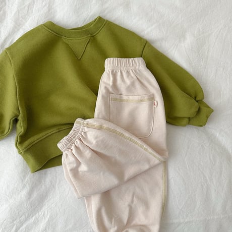 minirobe/17. Contrast Trim Jogger Pants  S-XL