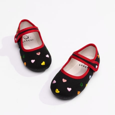 shoes/55. LA heart embroidery  140-200