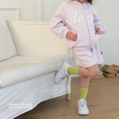 ninibello/86. dear hood zipup XS-XL