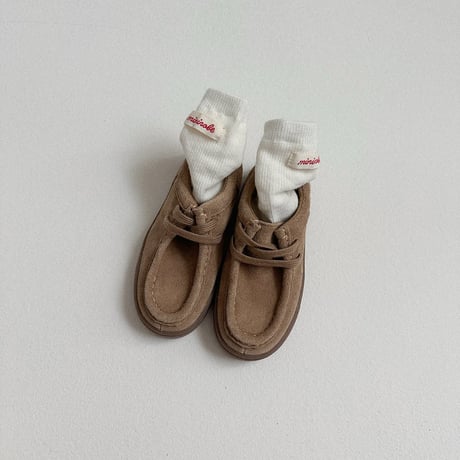 minirobe/46. Heart Logo Socks 3Set XS-M