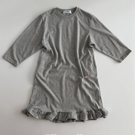 ellymolly/39. clover long fril one-piece 13-15
