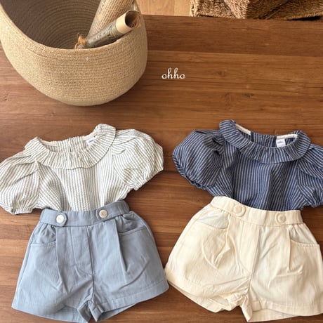 ohho/7. milk bizo half pants S-2XL