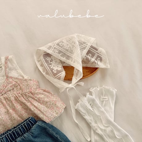 valubebe/64. flo ribbon blouse 6M-S