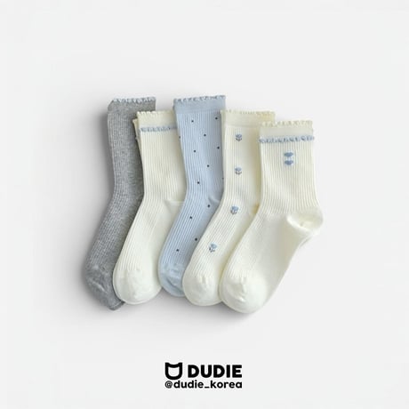 dudie/2. blue heart five set M(150-180)-XL(200-230)
