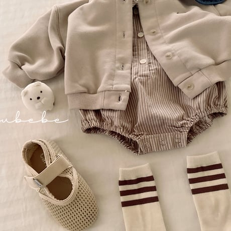 valubebe/59. stripe suit shirt 6M-18M