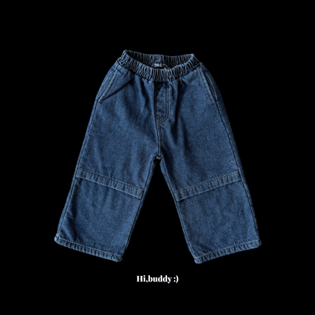 hibuddy/1. bonding denim pants S-XL