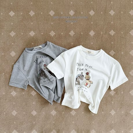 melikey/2. pony half t T-shirt JS-JM
