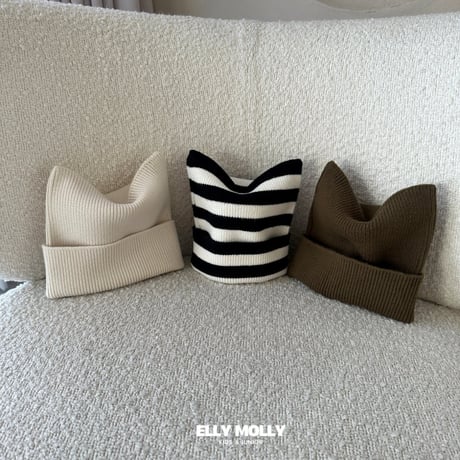 ellymolly/14. elly knit rect beanie FREE