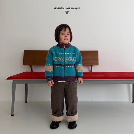 gou/104. hana only zipup JS(8-9Y)-JL(10-11Y)