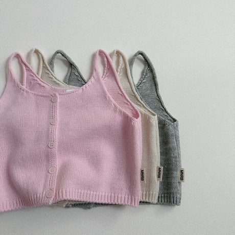 minirobe/42. Layered vest  S-XL