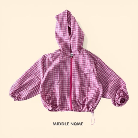 middlename/70. summer check JP windbreaker JS-JM