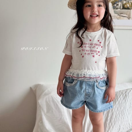 poisson/26. vlum fril T-shirt JS-JM