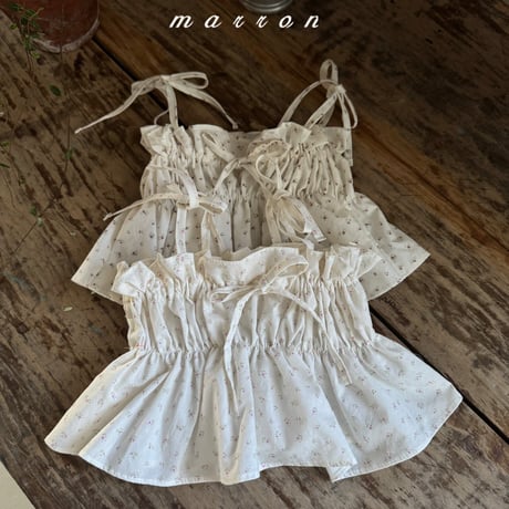 marron/31. coco bustier XS-L