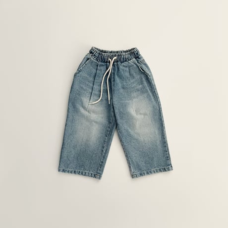 fromi/11. string denim pants S-XL