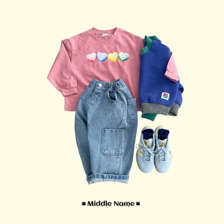 middlename/55. pocket denim pants S-XL