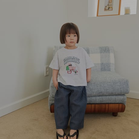 lalaland/18. rabbit half t T-shirt XS-XL