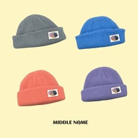 middlename/61. color knit beanie FREE
