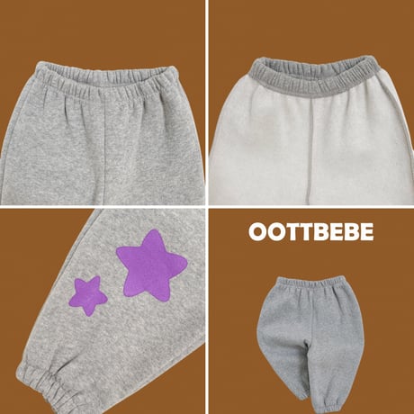 oottbebe/44. star candy gojangi pants XS(0-1Y)-XL(4-5Y)