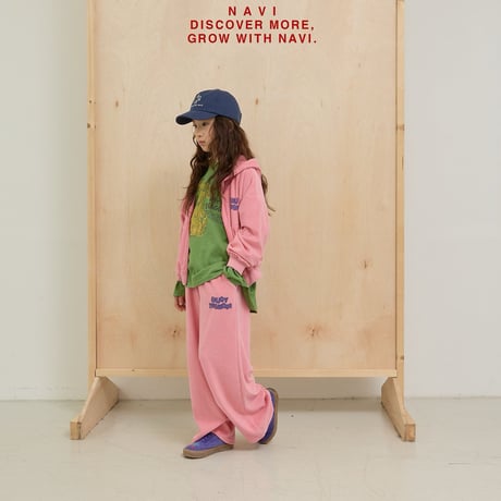 navi/50. flower hood zipup S-XL