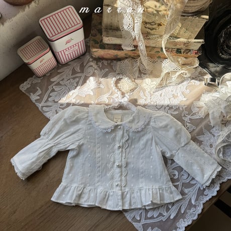 marron/48. frost blouse XS-L