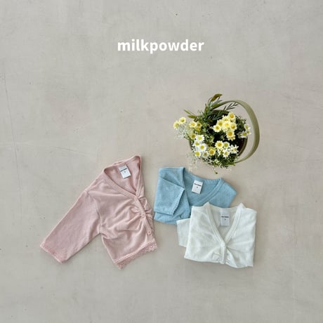 milkpowder/1. punching ( 7bu ) cardigan 5-11