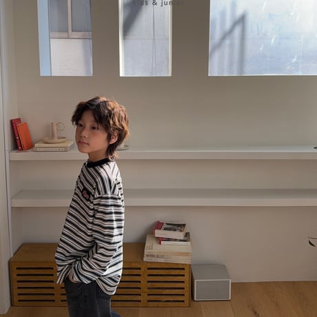 owen/20. happy stripe T-shirt JS-JXL