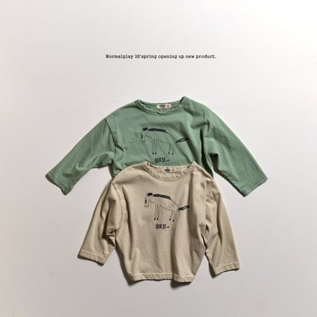 normalplay/49. hols single T-shirt 12M-XL