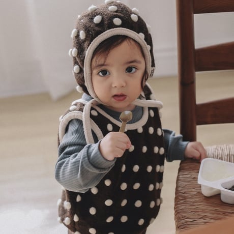onu/35. pompom bonnet FREE(0-2)