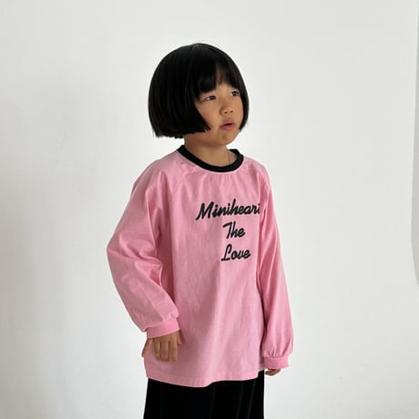 foov/32. mini heart two color T-shirt JS-JM