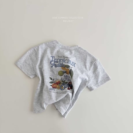 melikey/3. fruit T-shirt XS-XL