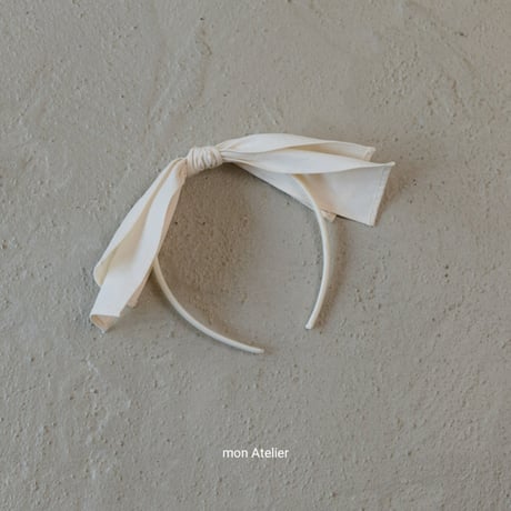 monatelier/1. double ribbon hairband FREE