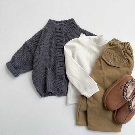 minirobe/29. Button peach pants S-XL