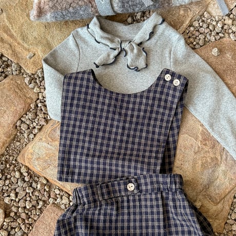 bebeholic/43. coocoo overalls suit S(3-6M)-XL(18-24M)