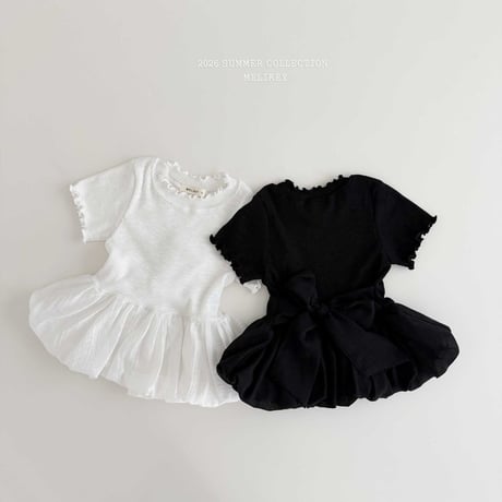 melikey/29. bangbang ribbon T-shirt XS-XL